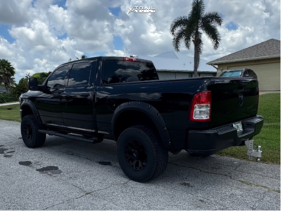 1 2024 2500 Ram Tradesman Skyjacker Suspension Lift 3in G Fx Tr19 Matte Black