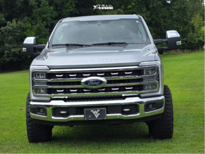 1 2023 F 250 Super Duty Ford Lariat Oem Leveling Kit Anthem Off Road Turbine Gloss Black