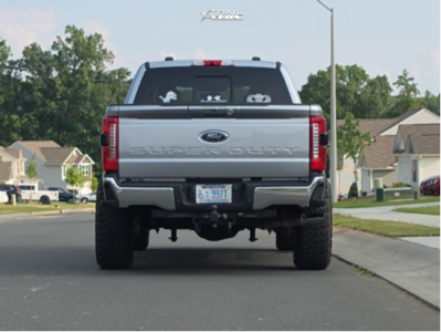 1 2023 F 250 Super Duty Ford Lariat Oem Leveling Kit Anthem Off Road Turbine Gloss Black