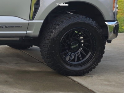 1 2023 F 250 Super Duty Ford Lariat Oem Leveling Kit Anthem Off Road Turbine Gloss Black