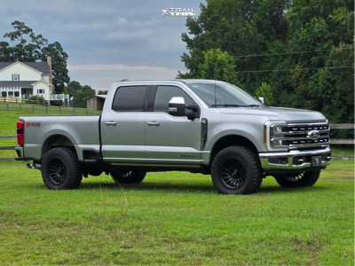 1 2023 F 250 Super Duty Ford Lariat Oem Leveling Kit Anthem Off Road Turbine Gloss Black