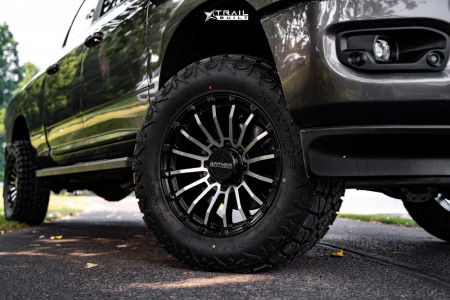 1 2019 2500 Ram Laramie Bds Suspension Lift 3in Anthem Off Road Raider Black Machined
