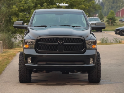 1 2017 1500 Ram St Bds Suspension Lift 4in Method Mr703 Matte Black