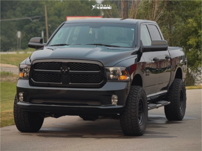 1 2017 1500 Ram St Bds Suspension Lift 4in Method Mr703 Matte Black