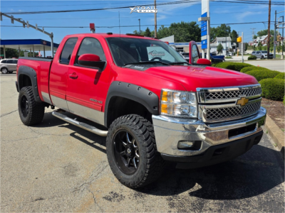 1 2011 Silverado 2500 Hd Chevrolet Ltz Torsion Keys Cranked Leveling Kit Gear Off Road Pivot Black