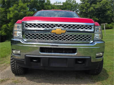 1 2011 Silverado 2500 Hd Chevrolet Ltz Torsion Keys Cranked Leveling Kit Gear Off Road Pivot Black Milled