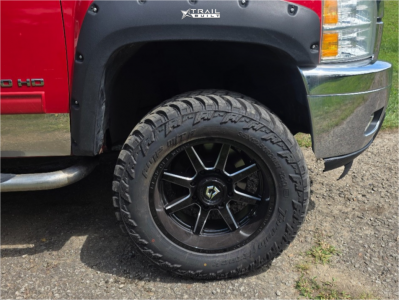 1 2011 Silverado 2500 Hd Chevrolet Ltz Torsion Keys Cranked Leveling Kit Gear Off Road Pivot Black Milled