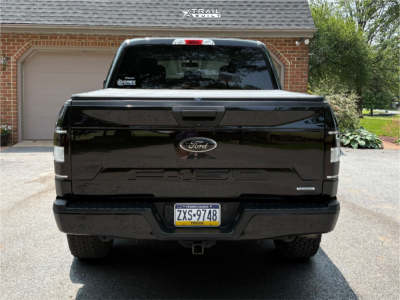 1 2019 F 150 Ford Xl Rough Country Leveling Kit Defiant Df04 Satin Black