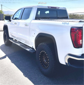 1 2024 Sierra 1500 Gmc Slt Fox Suspension Lift 35in Black Rhino Shredder Matte Black With Machined Dark Tint