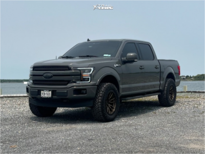 2020 Ford F-150 - 20x10 -13mm - Fuel Rebel - Suspension Lift 2.5" - 35" x 12.5"