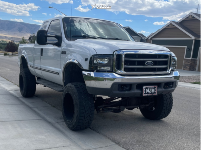 1 1999 F 250 Super Duty Ford Xlt Unknown Suspension Lift 6in Vision Rocker Black