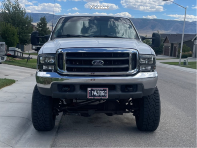 1 1999 F 250 Super Duty Ford Xlt Unknown Suspension Lift 6in Vision Rocker Black