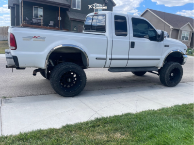 1 1999 F 250 Super Duty Ford Xlt Unknown Suspension Lift 6in Vision Rocker Black