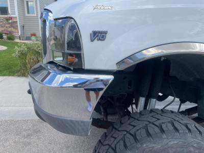 1 1999 F 250 Super Duty Ford Xlt Unknown Suspension Lift 6in Vision Rocker Black