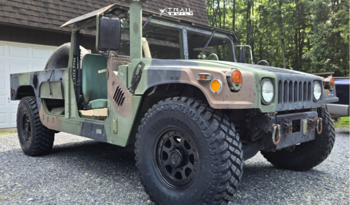 1 2001 Hummer Am General Base Stock Stock Gear Off Road Nighthawk Satin Black