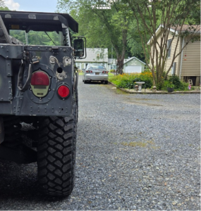 1 2001 Hummer Am General Base Stock Stock Gear Off Road Nighthawk Satin Black