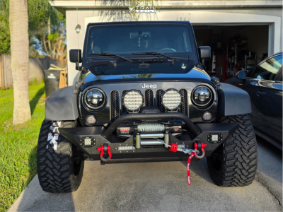 1 2011 Wrangler Jeep Sport Teraflex Leveling Kit Moto Metal Mo970 Gloss Black
