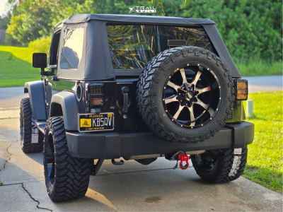1 2011 Wrangler Jeep Sport Teraflex Leveling Kit Moto Metal Mo970 Gloss Black