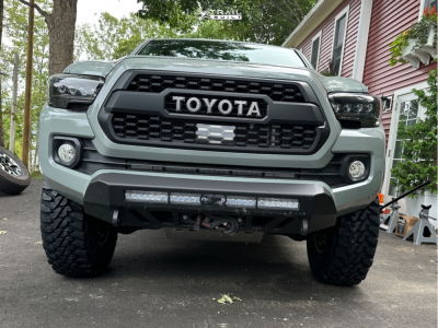 1 2022 Tacoma Toyota Trd Off Road Icon Suspension Lift 25in Method Mr703 Matte Bronze