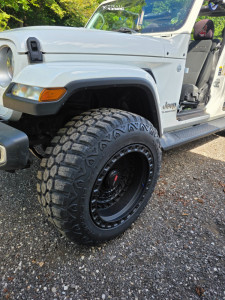 1 2021 Gladiator Jeep Overland Maxtrac Leveling Kit Vortek Vrd 703 Matte Black