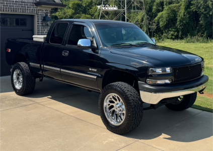 1 1999 Silverado 1500 Chevrolet Ls Superlift Suspension Lift 6in Extreme Force Xf8 Chrome