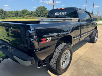 1 1999 Silverado 1500 Chevrolet Ls Superlift Suspension Lift 6in Extreme Force Xf8 Chrome