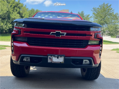 1 2022 Silverado 1500 Ltd Chevrolet Rst Rough Country Suspension Lift 35in Fuel Scepter Black Milled