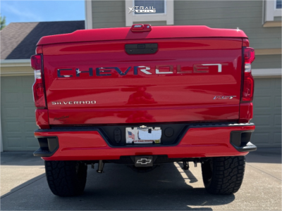 1 2022 Silverado 1500 Ltd Chevrolet Rst Rough Country Suspension Lift 35in Fuel Scepter Black Milled