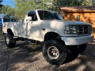 1 1994 F 150 Ford Xl Rough Country Suspension Lift 6in Mickey Thompson Classic Iii Polished