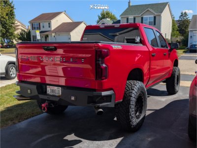 1 2019 Silverado 1500 Chevrolet Custom Trail Boss Readylift Suspension Lift 6in Scale 4x4 S04 Matte Black