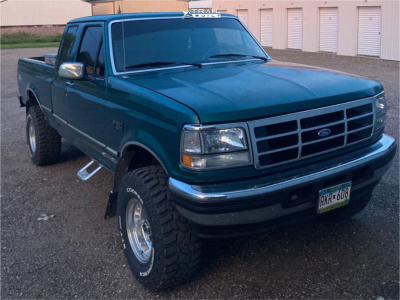 1 1996 F 150 Ford Xlt Unknown Suspension Lift 4in Alloy Ion 171 Polished