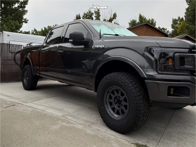 1 2019 F 150 Ford Xlt Eibach Suspension Lift 25in Method Mr316 Gloss Titanium