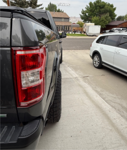 1 2019 F 150 Ford Xlt Eibach Suspension Lift 25in Method Mr316 Gloss Titanium