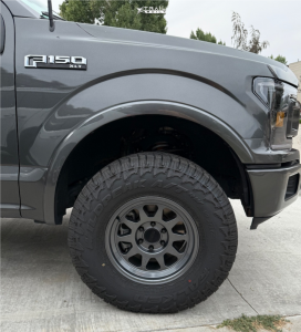 1 2019 F 150 Ford Xlt Eibach Suspension Lift 25in Method Mr316 Gloss Titanium
