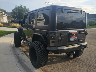 1 2017 Wrangler Jeep Rubicon Stock Stock Vision Sliver 360 Matte Black