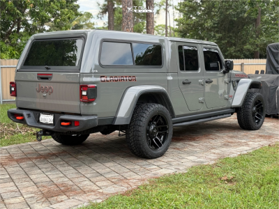 1 2021 Gladiator Jeep Mojave Stock Stock Xd Xd871 Matte Black