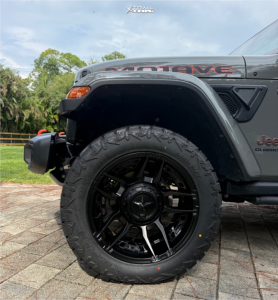 1 2021 Gladiator Jeep Mojave Stock Stock Xd Xd871 Matte Black