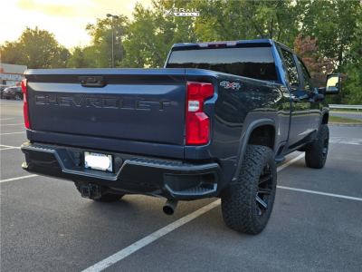 1 2020 Silverado 2500 Hd Chevrolet Custom Stock Stock Rough Country 81 Series Gloss Black