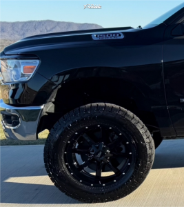 1 2019 1500 Ram Big Horn Zone Suspension Lift 5in Moto Metal Mo970 Black Milled