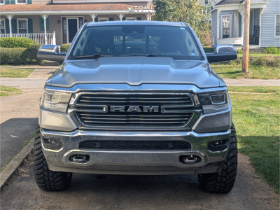 1 2019 1500 Ram Laramie Rough Country Suspension Lift 35in Gear Off Road 764c Chrome