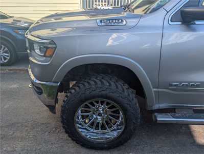 1 2019 1500 Ram Laramie Rough Country Suspension Lift 35in Gear Off Road 764c Chrome