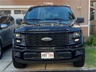 1 2025 F 150 Ford Stx Motofab Leveling Kit Method Mr316 Matte Black