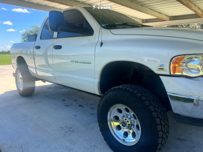 1 2003 Ram 2500 Dodge Slt Tuff Country Suspension Lift 4in American Racing Baja Polished