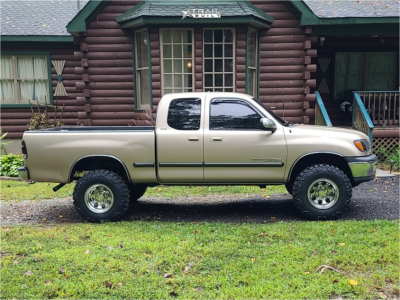 1 2001 Tundra Toyota Sr5 Bilstein Suspension Lift 25in Pro Comp 69 Polished