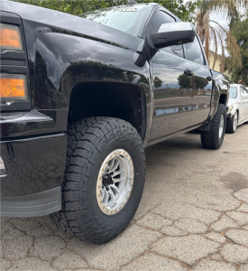 1 2015 Silverado 1500 Chevrolet Ltz Rough Country Suspension Lift 35in Lock Offroad Wheels Krawler Machined