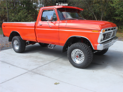 1 1974 F 250 Ford Base Skyjacker Suspension Lift 25in Raceline Rockcrusher Polished