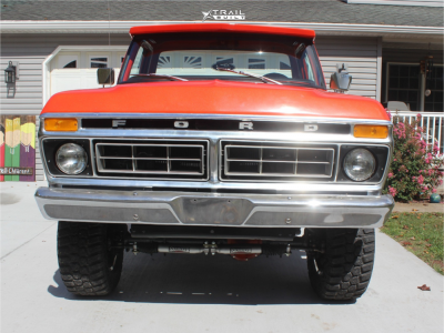 1 1974 F 250 Ford Base Skyjacker Suspension Lift 25in Raceline Rockcrusher Polished