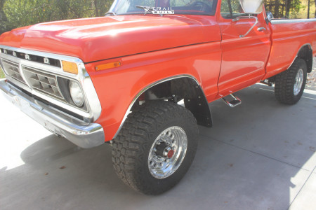 1 1974 F 250 Ford Base Skyjacker Suspension Lift 25in Raceline Rockcrusher Polished