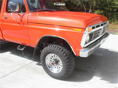 1 1974 F 250 Ford Base Skyjacker Suspension Lift 25in Raceline Rockcrusher Polished