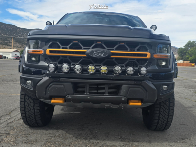 1 2025 F 150 Ford Tremor Auto Spring Leveling Kit Fuel Rebel 6 Bronze Black